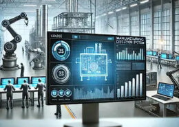 What are the advantages of using a manufacturing execution system over a paper-based system?